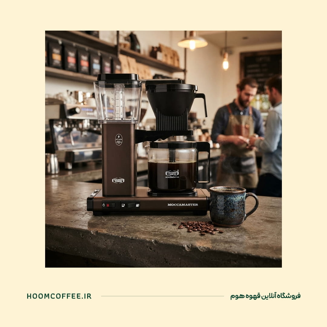 قهوه ساز Moccamaster Select 10-Cup Dutch Cocoa