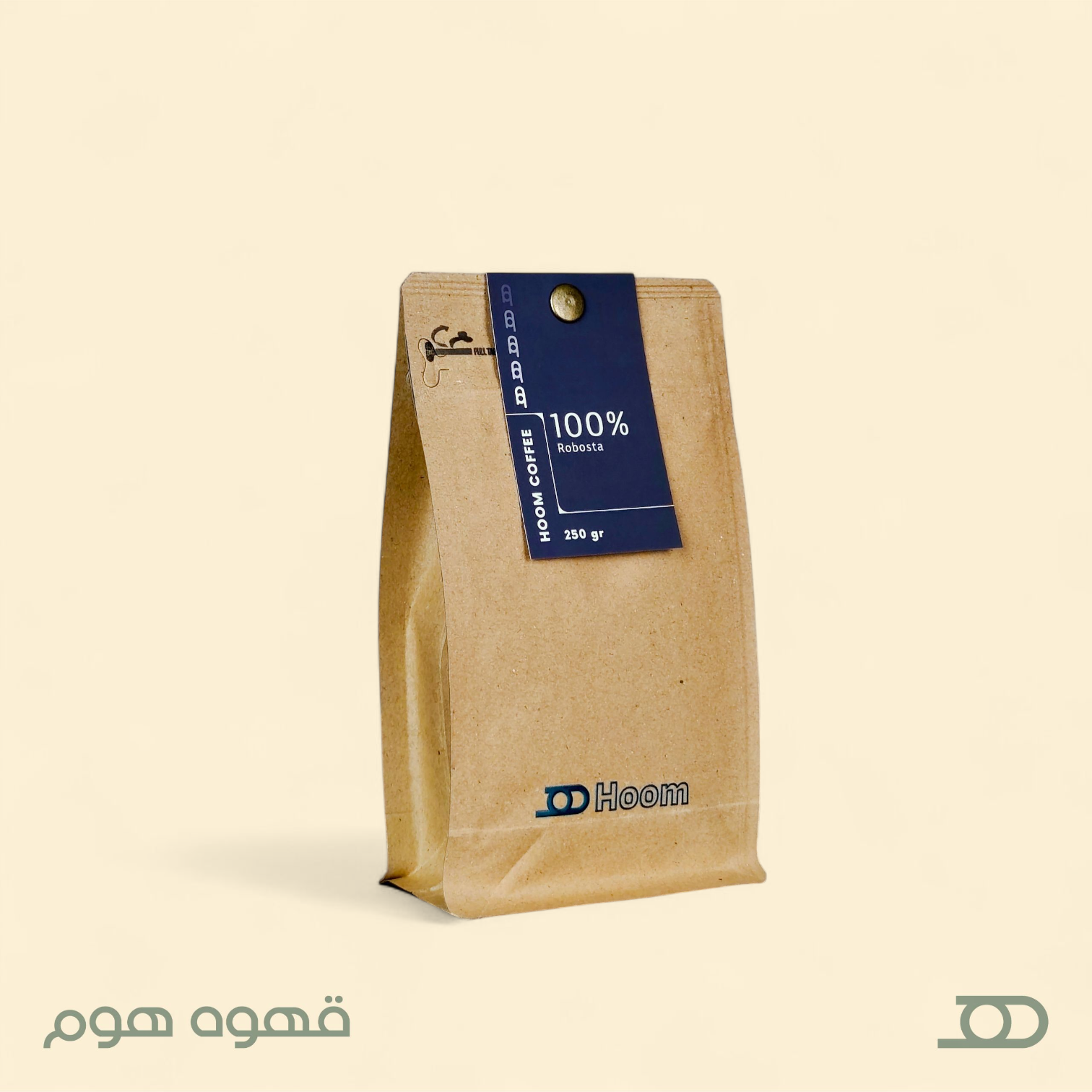 خرید دان قهوه فول کافئین فول روبوستا